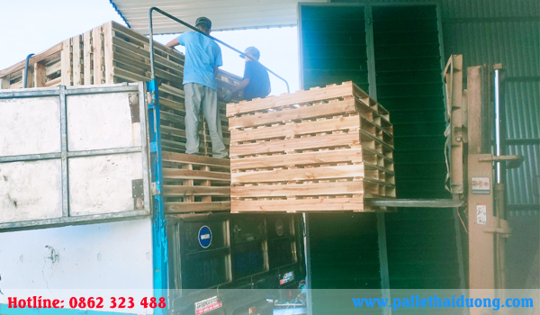 Pallet gỗ kho bãi tại Hải Phòng