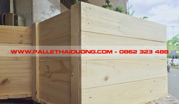 Cung cấp Pallet gỗ thùng tại Hải Dương