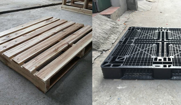 So sánh ưu nhược điểm của Pallet gỗ và Pallet nhựa