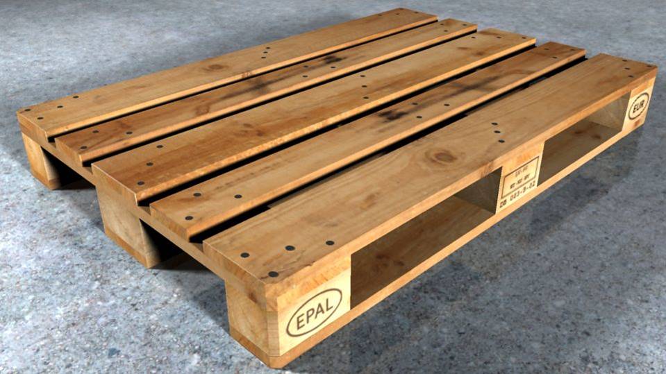PALLET GỖ THÔNG 4 HƯỚNG NÂNG TẢI TRỌNG 2500KG
